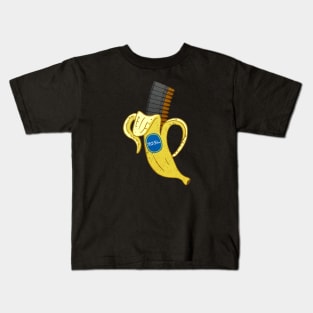 Banana Mag - distressed version Kids T-Shirt